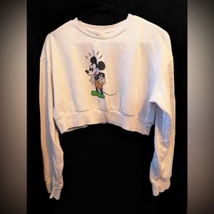 Disney Mickey Crop Top Sweater
